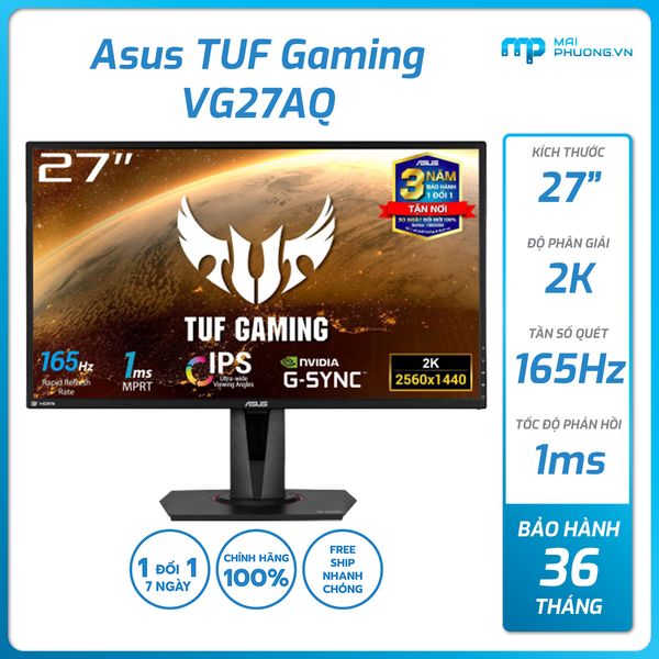 Màn hình Asus TUF Gaming 27 inch VG27AQ