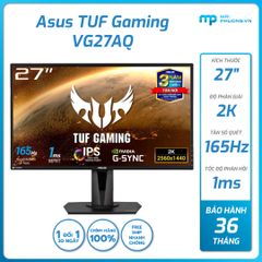 Màn hình Asus TUF Gaming 27 inch 165Hz G-Sync 2K 2560x1440 VG27AQ
