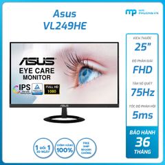 Màn hình Asus 25 inch 75Hz AMD-FreeSync FHD 1920x1080 VL249HE