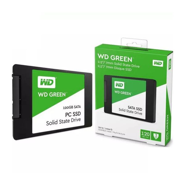 Ổ cứng gắn trong Western Digital Green SSD 120GB WDS120G2G0A 2.5