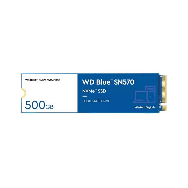 Ổ cứng gắn trong SSD M2 PCIe NVMe 500Gb SN570 Western Blue WDS500G3B0C