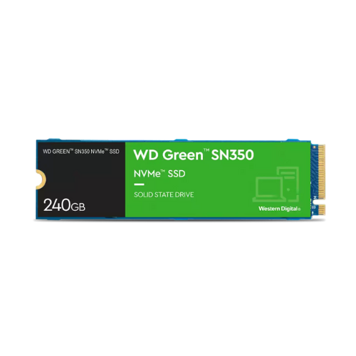 Ổ Cứng gắn trong Western Green SSD 240GB M.2 2280 SN350 PCIE NVME (WDS240G2G0C)