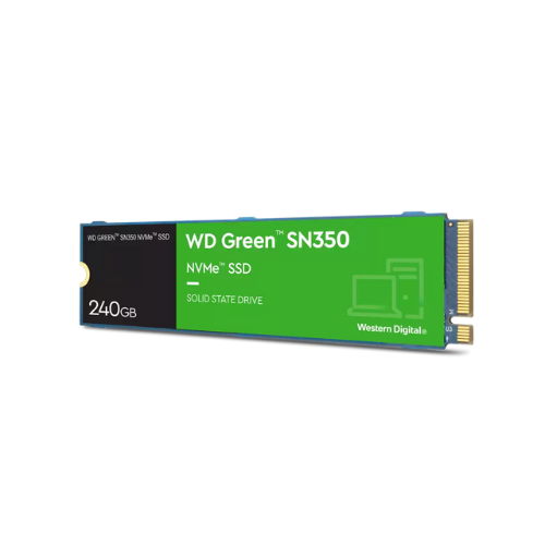 Ổ Cứng gắn trong Western Green SSD 240GB M.2 2280 SN350 PCIE NVME (WDS240G2G0C)