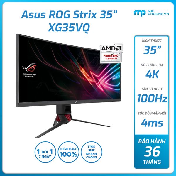 Màn hình Gaming Asus ROG Strix Gaming XG35VQ 35 inch