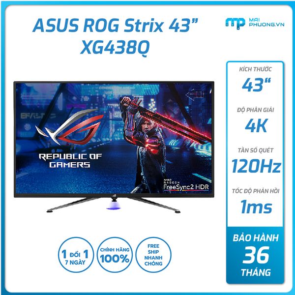 Màn hình Gaming Asus ROG Strix 43 inch/4K/120Hz XG438Q