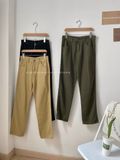NOBITA HOME - Quần baggy nam ống suông vải denim 7701