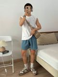 NOOBITA - Áo thun tanktop in 8150
