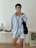 NOOBITA - Set bộ áo sơ mi + quần shorts (có bán lẻ) 8161-8164