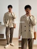 NOBITA HOME - Áo khoác blazer có độn vai 7878