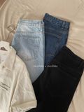 NOOBITA - Quần dài jeans ống suông 7902