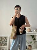 NOOBITA - Tanktop len dệt kim mềm mịn 8262