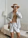NOOBITA - Set bộ áo sơ mi + quần shorts (có bán lẻ) 8161-8164