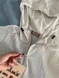 NOOBITA - Áo khoác gió mỏng nhẹ có nón 8033