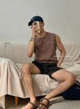 NOOBITA - Áo thun tanktop wash 8160