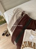NOOBITA - Quần dài thun phối kẻ sọc 7930