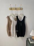NOOBITA - Áo tanktop len lưới 8019
