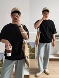 NOBITA HOME - Áo thun raglan tay ngắn 7858