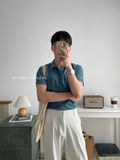 NOOBITA - Áo thun polo vải co giãn 7980