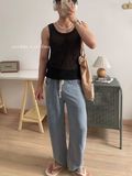 NOOBITA - Áo tanktop len lưới 8019