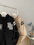 NOOBITA - Áo khoác hoodie nỉ da cá form rộng WESTERN 1863 8043