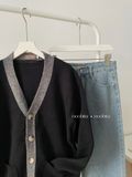 NOOBITA - Cardigan len tay dài 8040