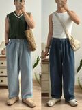 NOOBITA - Baggy jeans phía sau lʰng chun 8263