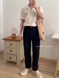 NOOBITA - Quần dài jeans ống suông 7902