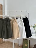 NOOBITA - Quần shorts kaki phía sau lưng chun 8175