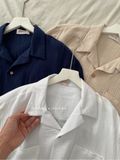 NOBITA HOME - Sơ mi tay ngắn cổ pijama 7760