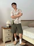 NOOBITA - Sơ mi tay ngắn cổ vest 8212
