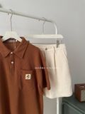 NOOBITA - Áo thun polo tổ ong 8018