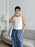 NOOBITA - Tanktop poly vân dọc 8178