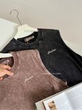 NOOBITA - Áo thun tanktop wash 8160