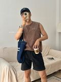 NOOBITA - Áo thun tanktop wash 8160