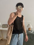 NOOBITA - Áo tanktop len lưới 8019