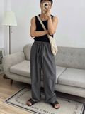NOOBITA - Quần dài lưng chun trơn 8174