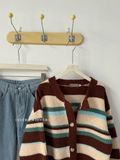 NOOBITA - Cardigan len kẻ sọc 8097