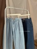 NOOBITA - Quần dài jeans ống rộng 8139