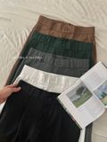NOOBITA - Quần tây ống suông phía sau lưng chun 7979
