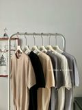 NOOBITA - Áo len dệt kim tay ngắn 8024