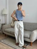 NOOBITA - Tanktop poly vân dọc 8178