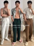 NOOBITA - Quần tây ống suông phía sau lưng chun 7979