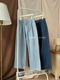 NOOBITA - Quần dài jeans ống rộng 8139