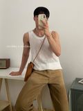 NOOBITA - Áo tanktop len lưới 8019