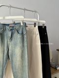 NOOBITA - Quần dài jeans co giãn 8105