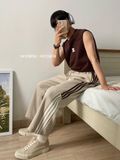 NOOBITA - Quần dài thun phối kẻ sọc 7930