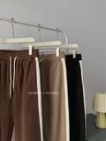 NOOBITA - Quần dài lưng chun chất nhung tăm 8086