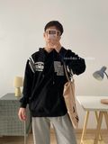 NOOBITA - Áo khoác hoodie nỉ da cá form rộng WESTERN 1863 8043