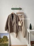 NOBITA HOME - Áo khoác blazer họa tiết 7650