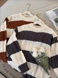 NOOBITA - Sweater len kẻ sọc mềm mịn 8245